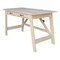 International Concepts Serendipity Desk with 2 Drawers and Chair, Unfinished K-OF-69-C57 - alternate 3